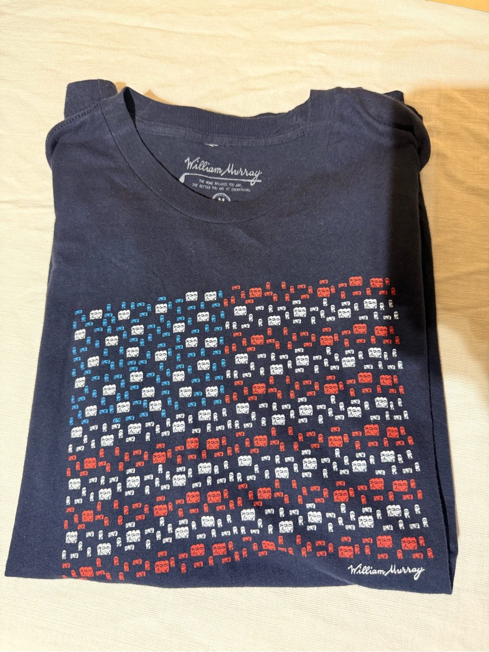 Men’s beer American flag William Murray